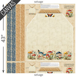 Apron Canvas Panel in Multi