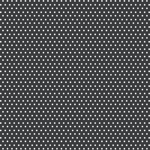 Small Winter Dot in White on Dark Grey