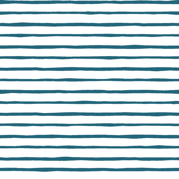 Artisan Stripe in Topaz on White