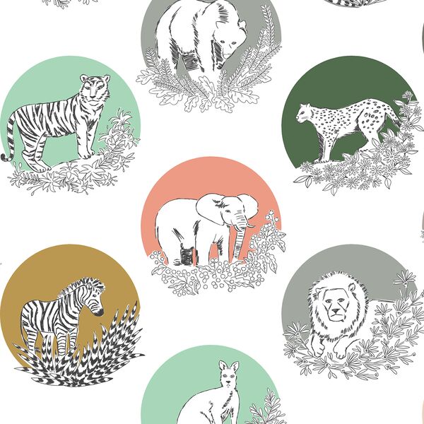 Big Animalia in Garden