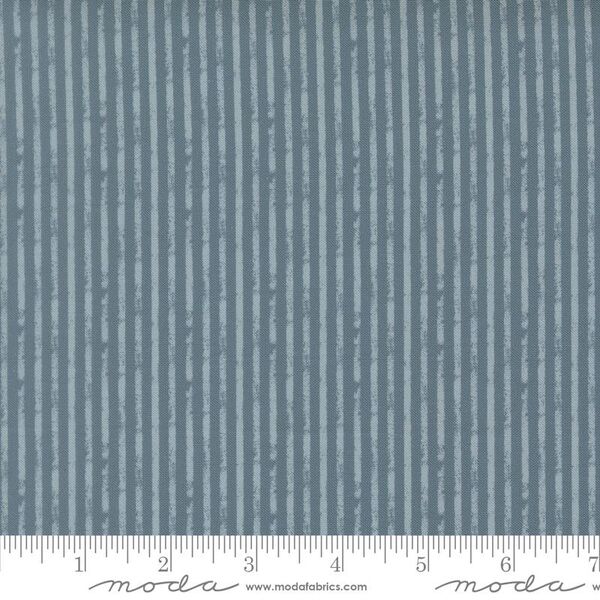 Rustic Stripes in Denim