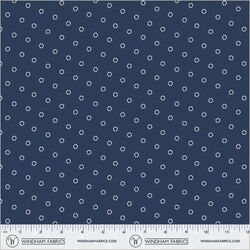 Daisies in Navy