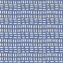Stitched in Azurite