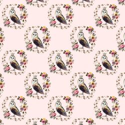 Little Cambridge Owl in Soft Blush