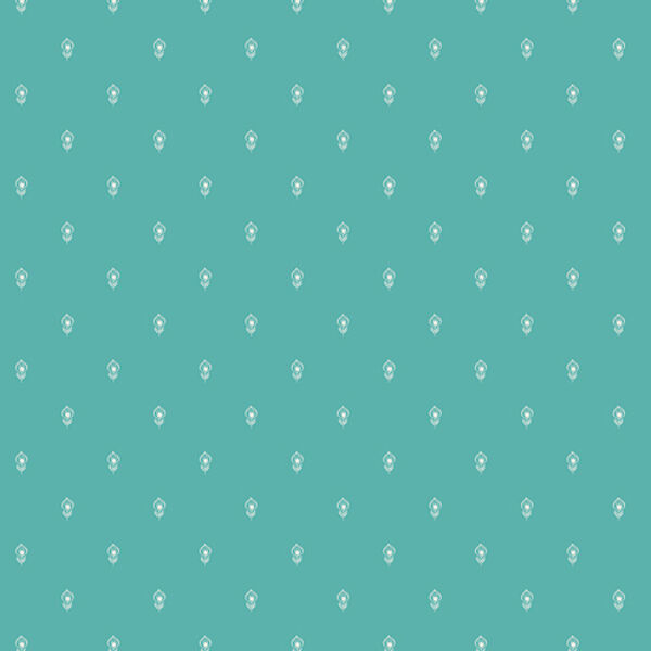 Royal Plumage in Teal