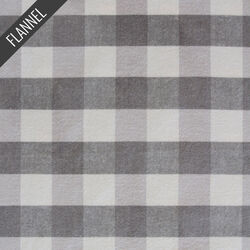 Buffalo Plaid Mini Flannel in Mink