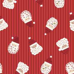Santa in Lava Red