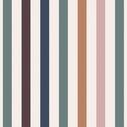 Large Rainbow Stripe in Vintage
