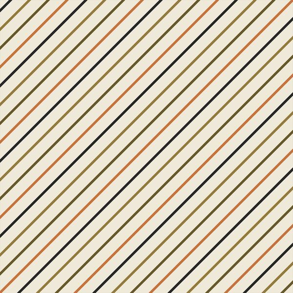Slanted Stripe in Olive Multi