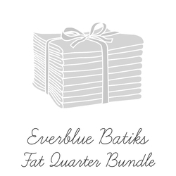 Expressions Batiks Fat Quarter Bundle in Everblue