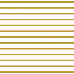 Small Modern Stripe in Warm Gold